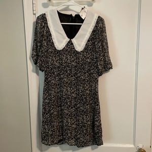 Floral Collared Dress